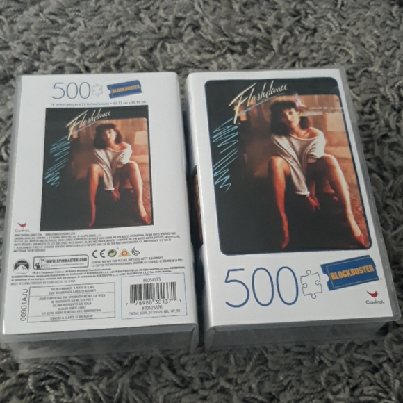 Blockbuster 500-piece Flashdance movie puzzle new Retro 80's Gift Flash Dance - Picture 2 of 6